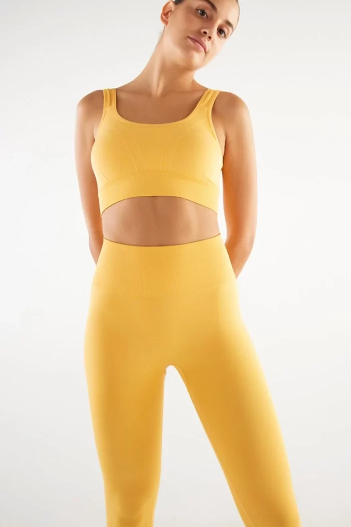 Come up Slimming Tights Yellow sportmaze