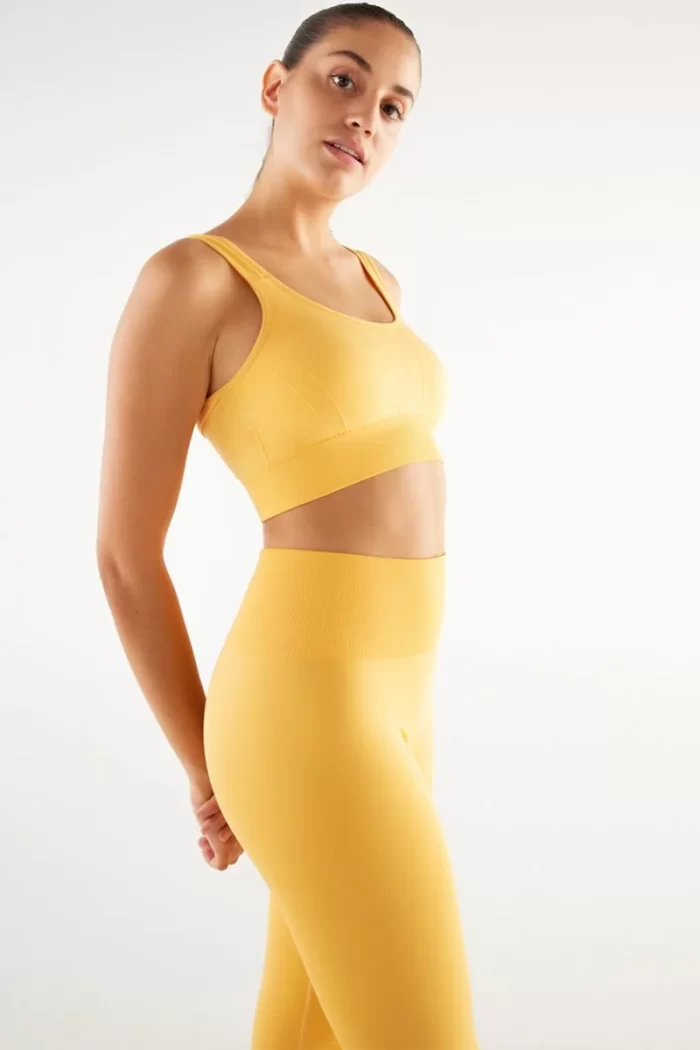 Come up Slimming Tights Yellow sportmaze