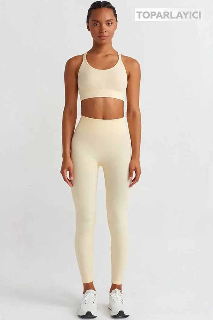 Slimming Tights Soft Yellow