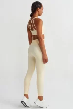 Come up Slimming Tights Soft Yellow sportmaze