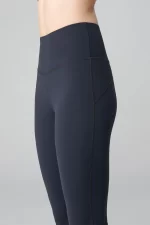 UP&FIT Legging Push Up Light Bootcut Dark Silver sportmaze