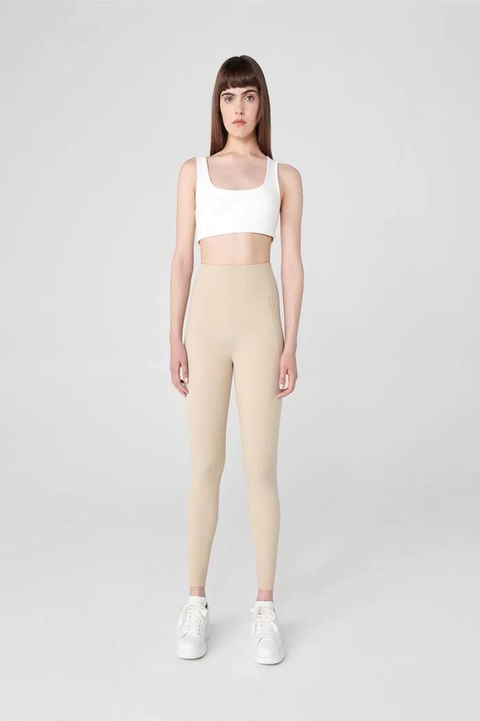 UP&FIT Legging Push Up Light Pocket Sand