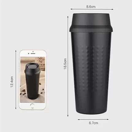 sportmaze coffee Mugs 350ml Stainless Steel Vacuum