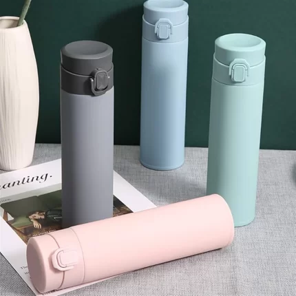 350ml Leakproof Water Bottle Double Wall Hot Insulation Thermos Outdoor Sports