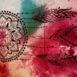 Yoga Mat Towel Dreamcatcher