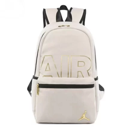 Jordan Nike Luxury BackPack White Gold