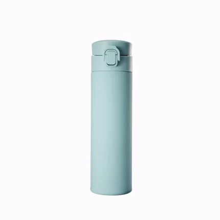 350ml Leakproof Water Bottle Double Wall Hot Insulation Thermos Outdoor Sports Green