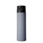 350ml Leakproof Water Bottle Double Wall Hot Insulation Thermos Outdoor Sports Gray