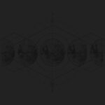 Sticky Black Moon with Line yoga mat sportmaze