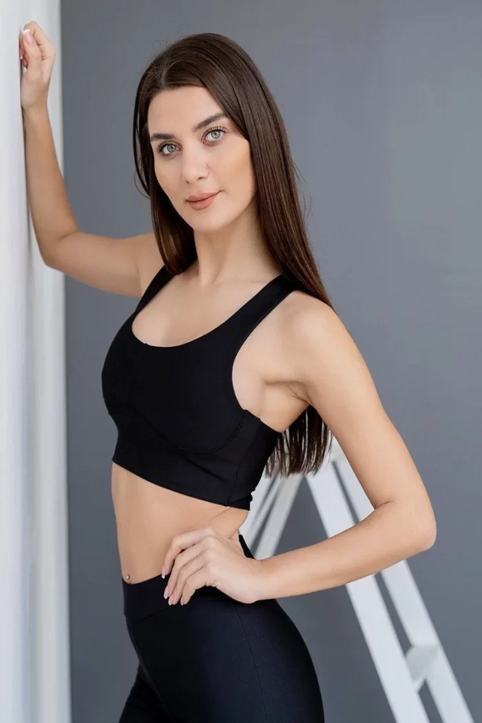 sportmaze Lismina 237 Fit Sport Bra Black Color