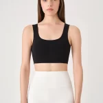 UP&FIT Push Up Black non-padded bra