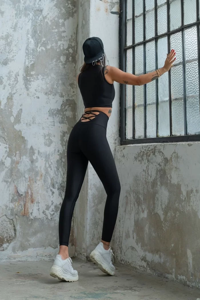 sportmaze Lismina 297 Decollate Leggings Black Color