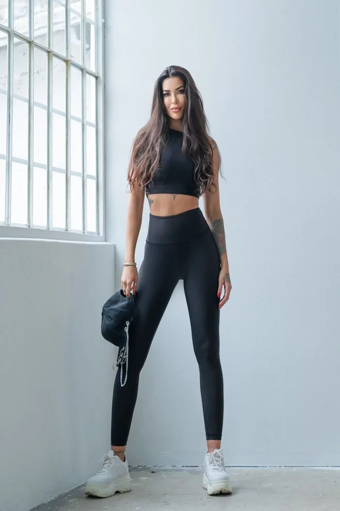 sportmaze Lismina 297 Decollate Leggings Black Color