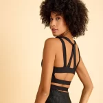 Lismina Thick Sport Bra Black Color