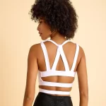 sportmaze Lismina Thick Sport Bra White Color