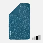 sportmaze Compact printed microfiber bath towel