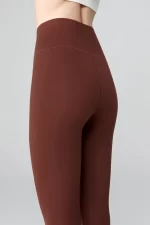 UP&FIT Legging Light Pocket Brown SPORTMAZE