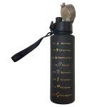 0.9 Littre  Water bottle black - Image 2