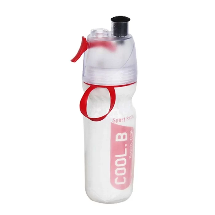 Bicycle Spray Water Bottle Red sportmaze