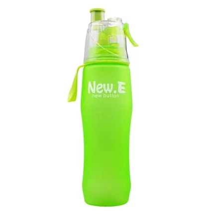 Water bottle with spray NEW.E sportmaze