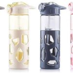 Water Bottle anti-scalding with straw 570 ML