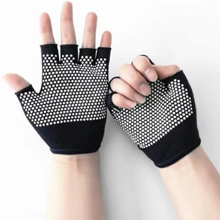 White spots Gloves