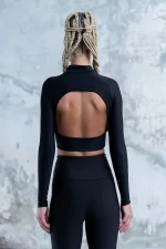 T-shirt Black Color sportmaze lismina