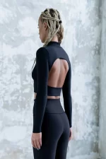 Lismina 074 T-shirt Black Color