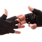 Weight lifting gloves - black&red sportmaze decatholon