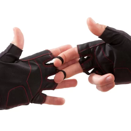 Weight lifting gloves - black&red sportmaze decatholon