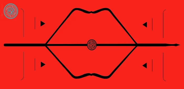 Red sticky Alignment sportmaze