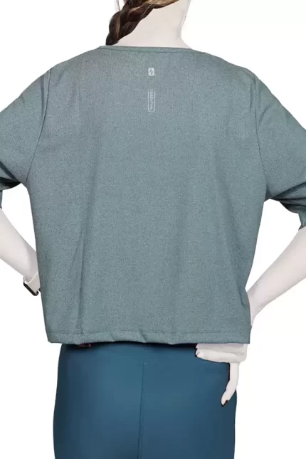 t-shirt blue green for sport sportmaze