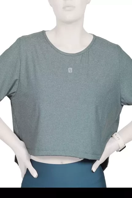 t-shirt blue green for sport sportmaze