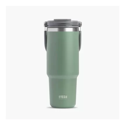 Tyeso 750Ml Vacuum insulated tumbler Green sportmaZe