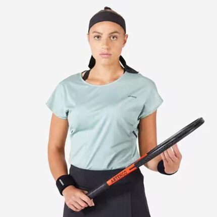 Decathlon Women's Tennis T-Shirt - Pastel - Dry 500 sportmaze
