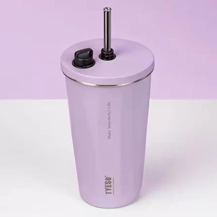 Tyeso 600ml vacuum insulated bottle purple sportmaze