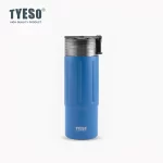 Tyeso 600ml vacuum insulated dark blue sportmaze
