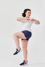 Decathlon Women's breathable running T-shirt Dry+ Breath - white sportmaze