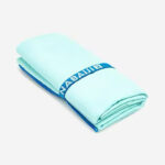 Decathlon Microfiber Towel - L Size - Violet- 80 × 130 cm Iced Blue