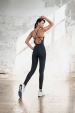 Lismina 2850 Sunset Jumpsuit Black Color sportmaze